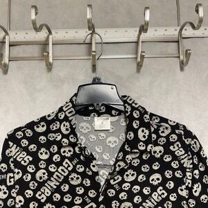 The Goonies Shirt Men S Spellout AOP Geometric Skulls Active Casual Commute Goth